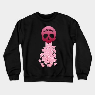 Hanahaki Flower Skull Crewneck Sweatshirt